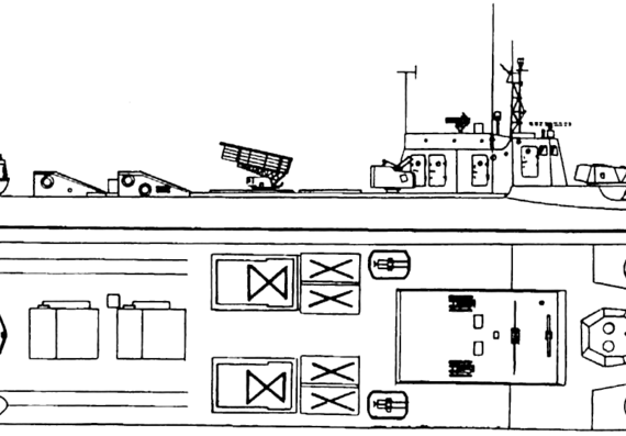 Корабль NMS Rovine F-180 [Brutar II class Armoured Patrol Boat] - чертежи, габариты, рисунки